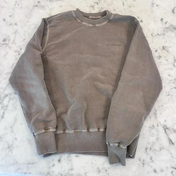 Aime Leon Dore off color beige sweatshirt smalle